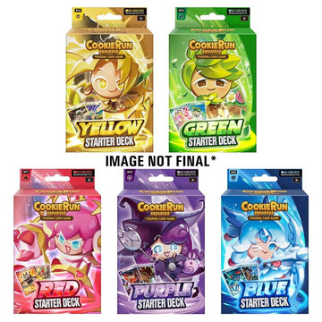 CookieRun Braverse: Starter Deck -Set of 5- Assortment (English)