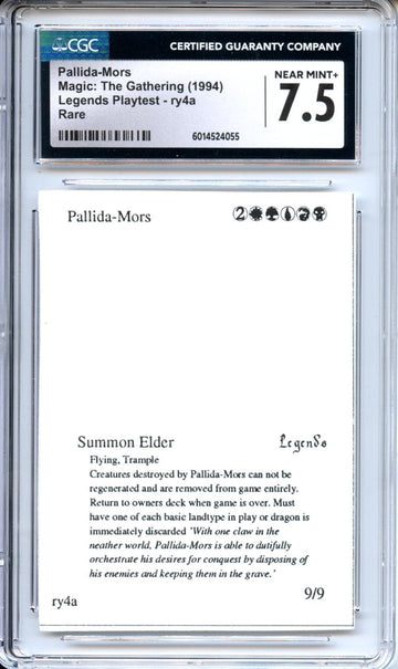 Magic Graded: Pallida-Mors CGC 7.5