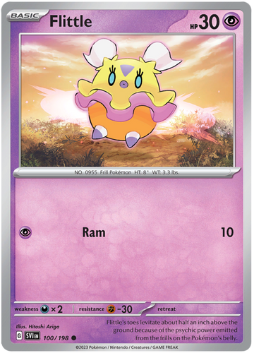 Pokemon TCG - Scarlet & Violet - Base Set - 100/198 - Flittle - Common
