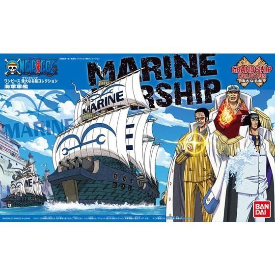 One Piece Model Kit: Grand Ship Collection - #07 Marine Ship