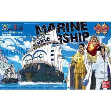 One Piece Model Kit: Grand Ship Collection - #07 Marine Ship