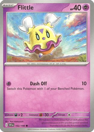 Pokemon TCG - Scarlet & Violet - Base Set - 102/198 - Flittle - Common