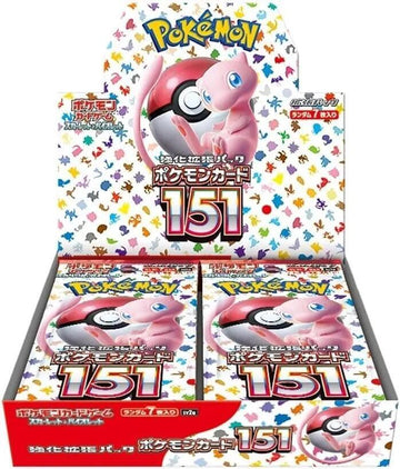 Japanese SV2a Booster Box Pokemon TCG 151