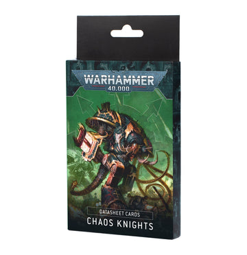 Datasheet Cards: Chaos Knights 10th Edition