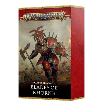 Warscroll Cards: Blades of Khorne 4th Edition