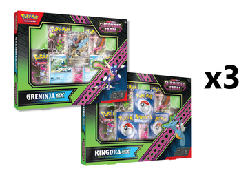 Pokemon Shrouded Fable Kingdra/Greninja ex Special Illustration Collection [x6] Sealed Case