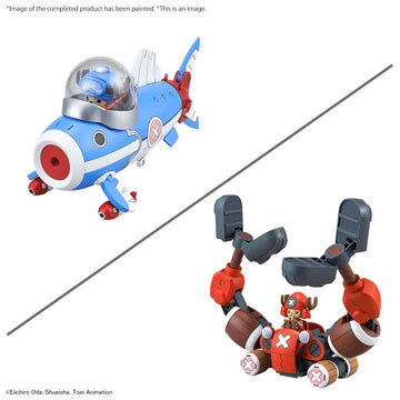 One Piece Model Kit: Chopper Robot 3 & 5 (Chopper Submarine & Chopper Crane)