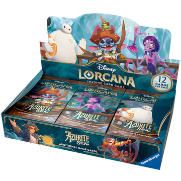 Disney - Lorcana TCG - Azurite Sea - Booster Box (24 Packs)
