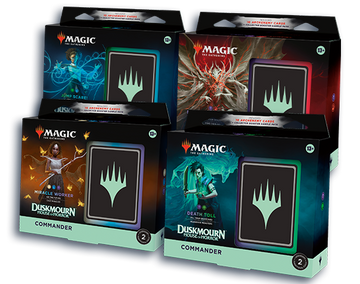 MTG Duskmourn House of Horror (Set of 4) Commander Decks