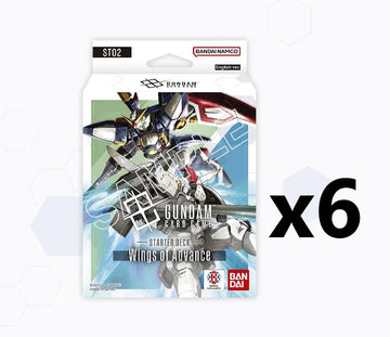 Gundam Card Game: Starter Deck 02 - Wings of Advance [x6] Sealed Display