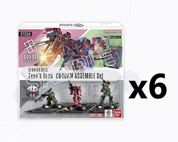Gundam Card Game: Gundam Assemble Starter Set 03 [x6] Sealed Display - Zeon's Rush
