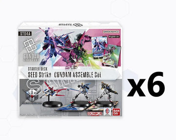 Gundam Card Game: Gundam Assemble Starter Set 04 [x6] Sealed Display - SEED Strike