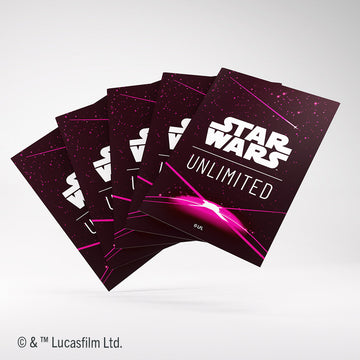 Star Wars: Unlimited Premium Art Sleeve - Magenta