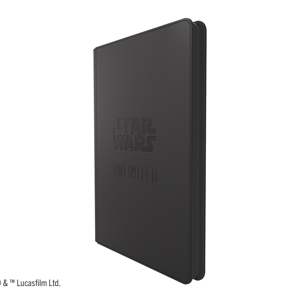 Star Wars: Unlimited Zip-Up Album 18-Pocket - Black