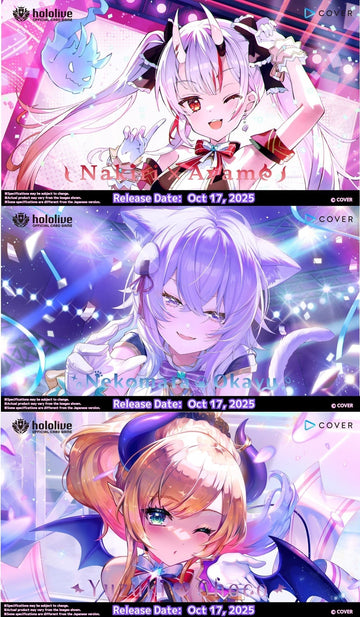 Hololive Official TCG: Quintet Spectrum -Set of 3- (ENG) Starter Decks