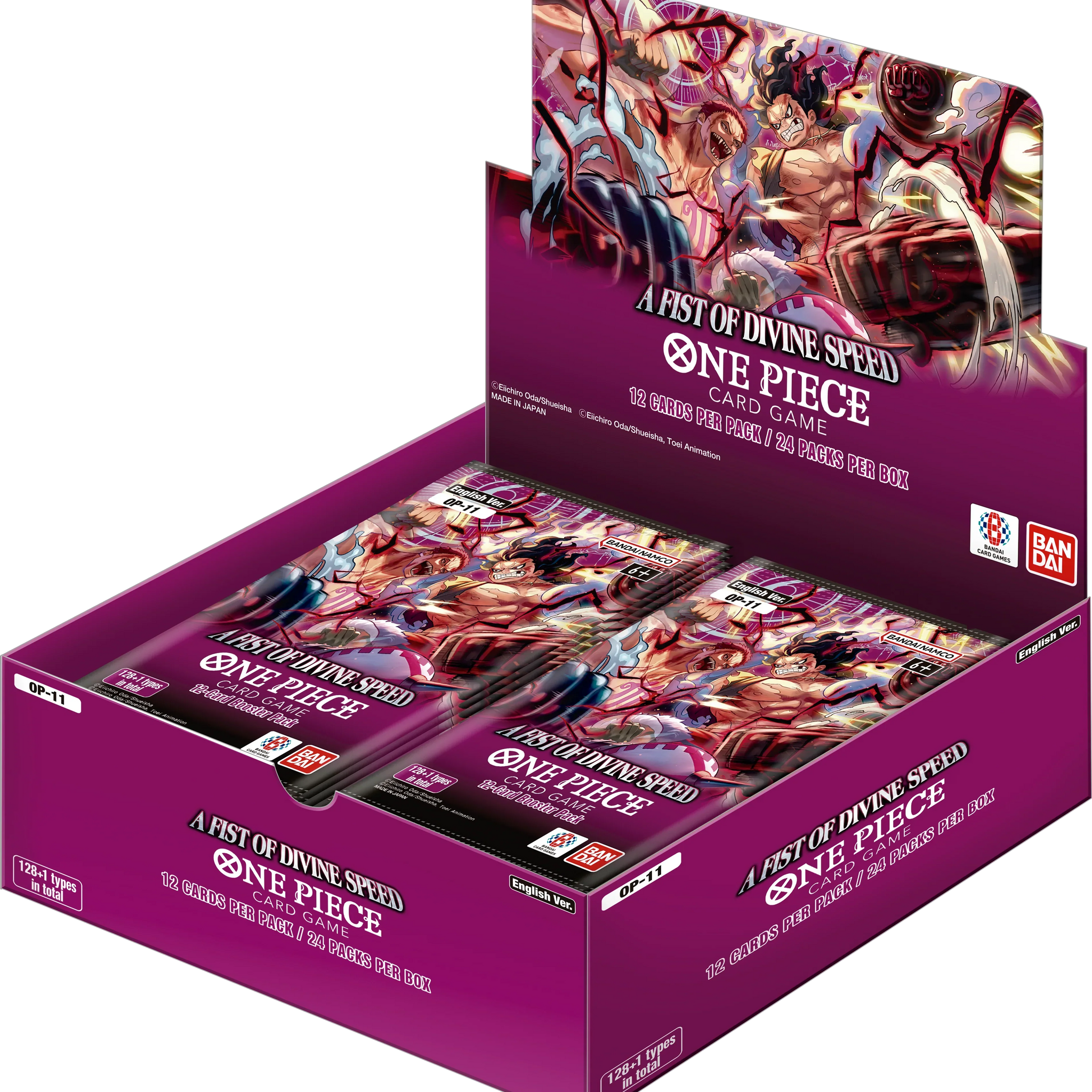 One Piece: A Fist of Divine Speed (OP-11) Booster Box