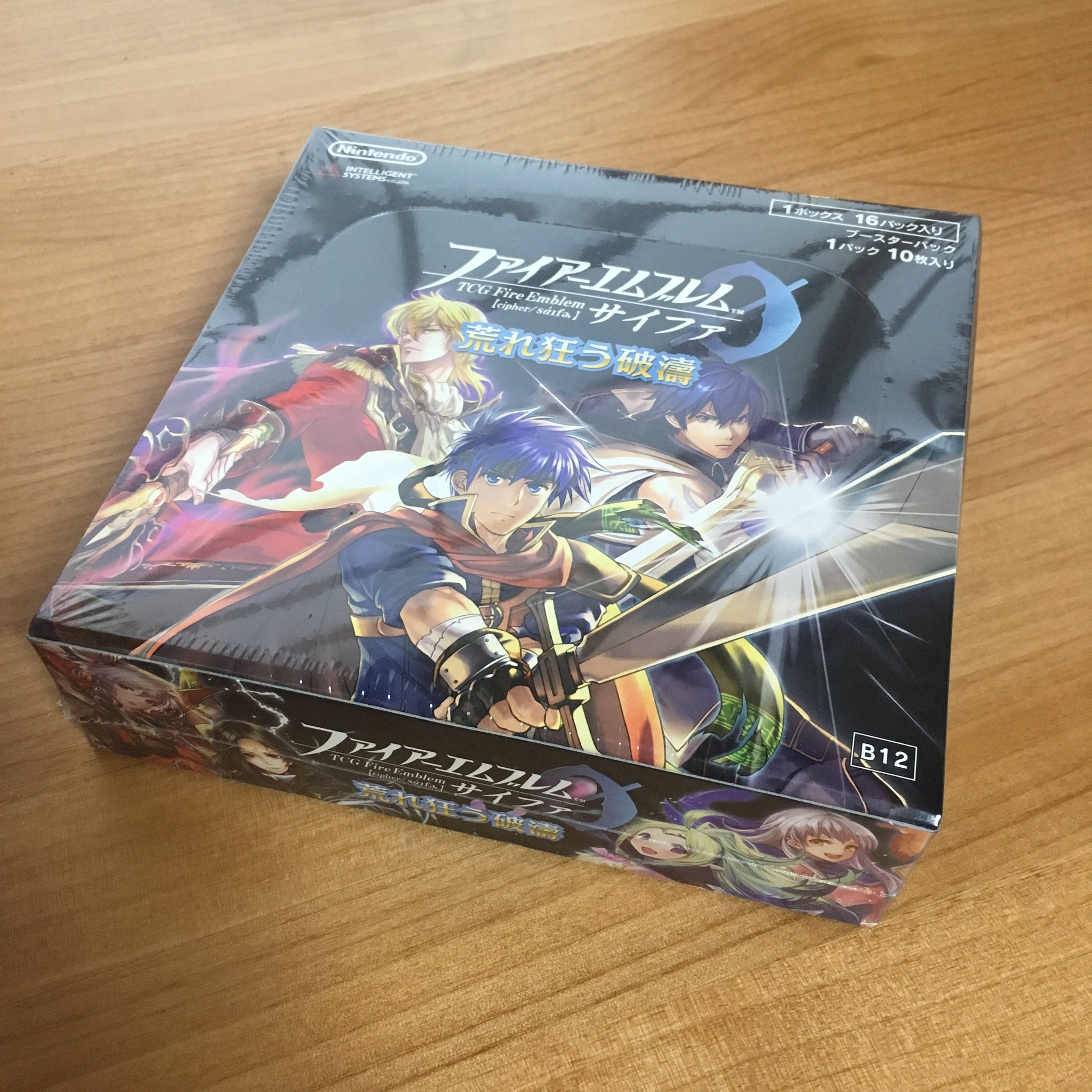 [B12] TCG Fire Emblem cipher ｢Raging Deluge｣ Box