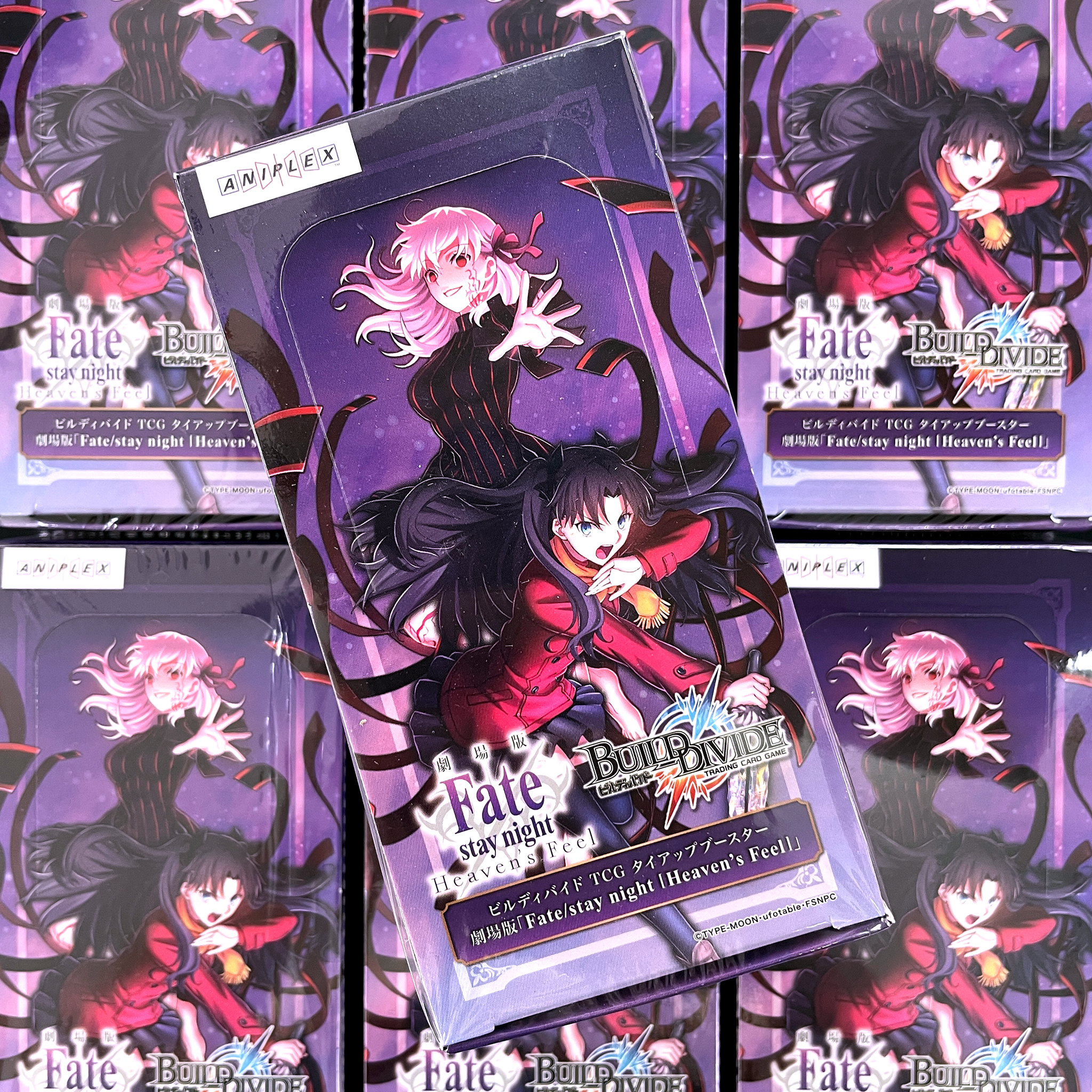 BUILD DIVIDE TCG Tie-Up Booster ｢Fate/stay night [Heaven’s Feel]｣ Box