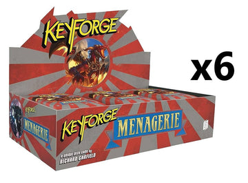 Keyforge: Menagerie [x6] Sealed Deck Display Case