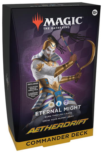 Magic the Gathering: Aetherdrift: Eternal Might Commander Deck