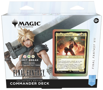 Magic: The Gathering - Universes Beyond - Final Fantasy - Collector Commander Deck - Cloud, Ex-Soldier