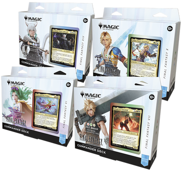 Magic: The Gathering - Universes Beyond - Final Fantasy - Collector Commander Deck - Bundle