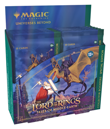 Magic the Gathering: Lord of the Rings Holiday Special Edition Collector Booster Display Box