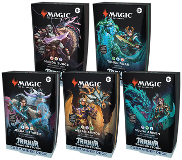 MTG Tarkir: Dragonstorm Commander Decks -Set of 5-