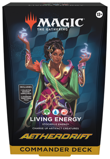 Magic: The Gathering - Aetherdrift - Commander Deck - Living Energy