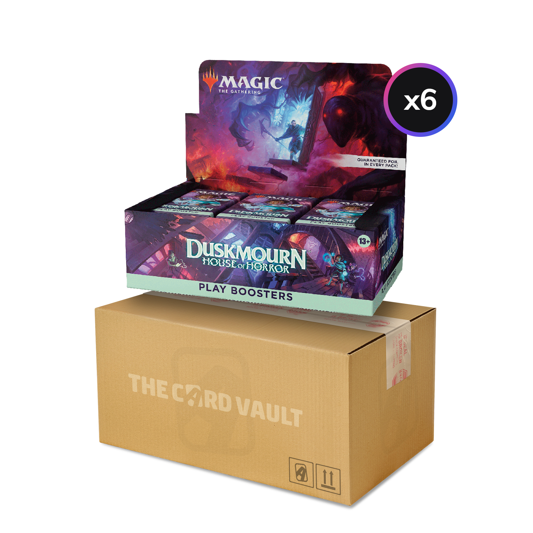 Magic: The Gathering - Duskmourn: House of Horrors - Display Case (6x Play Boxes)