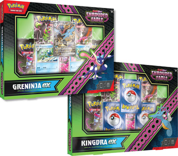 Pokemon Shrouded Fable -Set of 2- Kingdra/Greninja ex Special Illustration Collection
