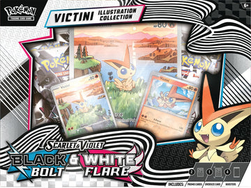 Pokemon Black Bolt/White Flare Unova SV10.5 Victini Illustration Collection