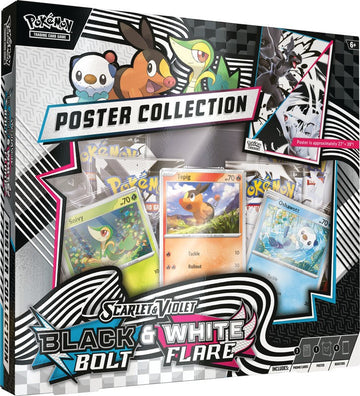 Pokemon Black Bolt/White Flare Unova SV10.5 Poster Collection