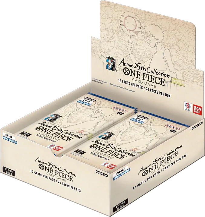 One Piece: Anime 25th Collection (EB-02) Extra Booster Box