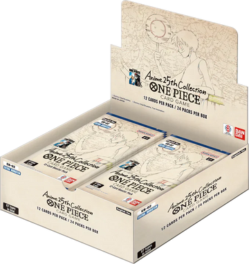 One Piece: Anime 25th Collection (EB-02) Extra Booster Box