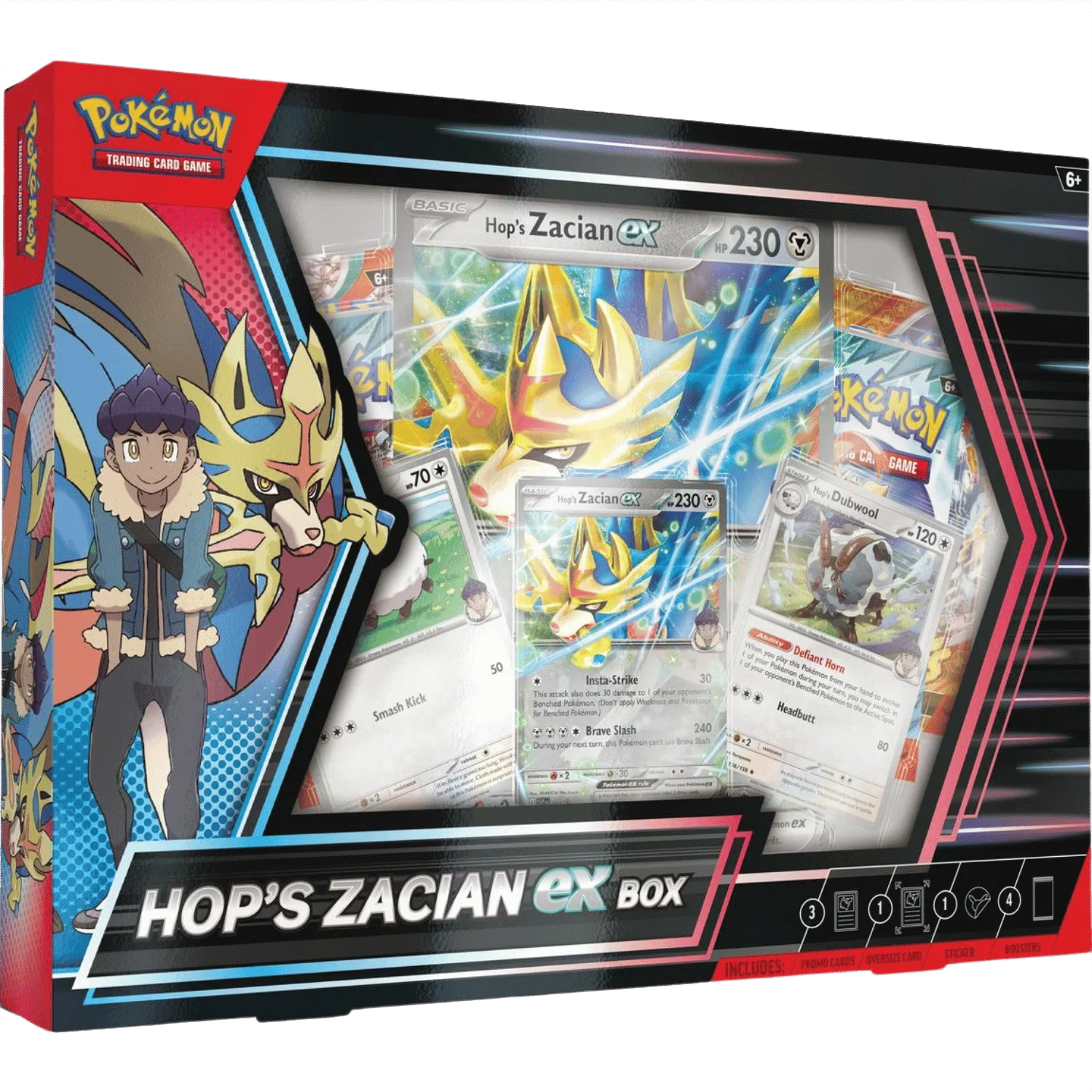 Pokemon Hop's Zacian ex Box