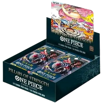 One Piece: Pillars of Strength Booster Box - Pillars of Strength (OP03)