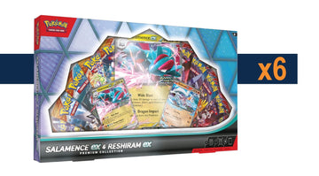Pokemon Salamence ex & Reshiram ex Premium Collection [x6] Case