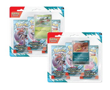 Pokemon Journey Together SV09 -Set of 2- [Scrafty & Yanmega] 3-Pack Blister