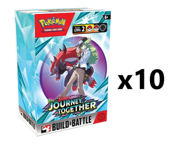 Pokemon Journey Together SV09 Build & Battle [x10] Sealed Display
