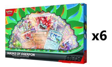 Pokemon Masks of Ogerpon Premium Collection [x6] Case