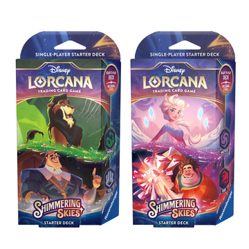 Lorcana: Shimmering Skies (Set of 2) Starter Decks