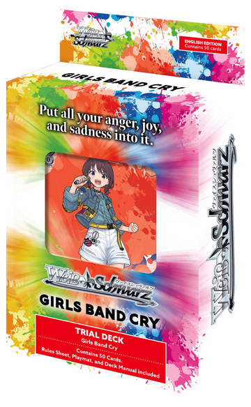 Weiss Schwarz: Girls Band Cry (English) Trial Deck+