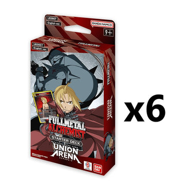 Union Arena: Full Metal Alchemist [x6] Starter Deck Display