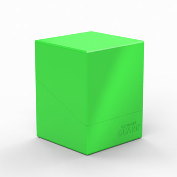 Ultimate Guard: Deck Case Boulder 100+ Solid Neon Green