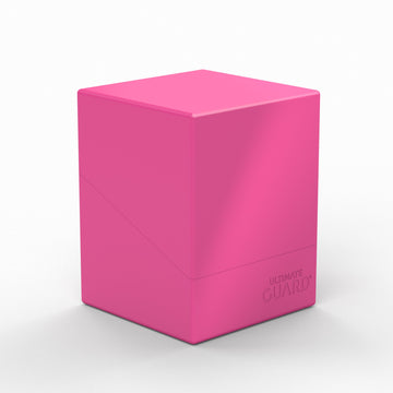 Ultimate Guard: Deck Case Boulder 100+ Solid Neon Pink