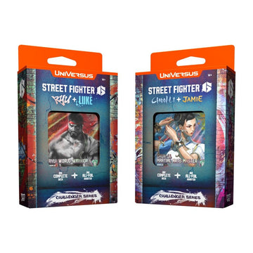 UniVersus: Challenger Series - Street Fighter 6 -Set of 2- Starter Decks