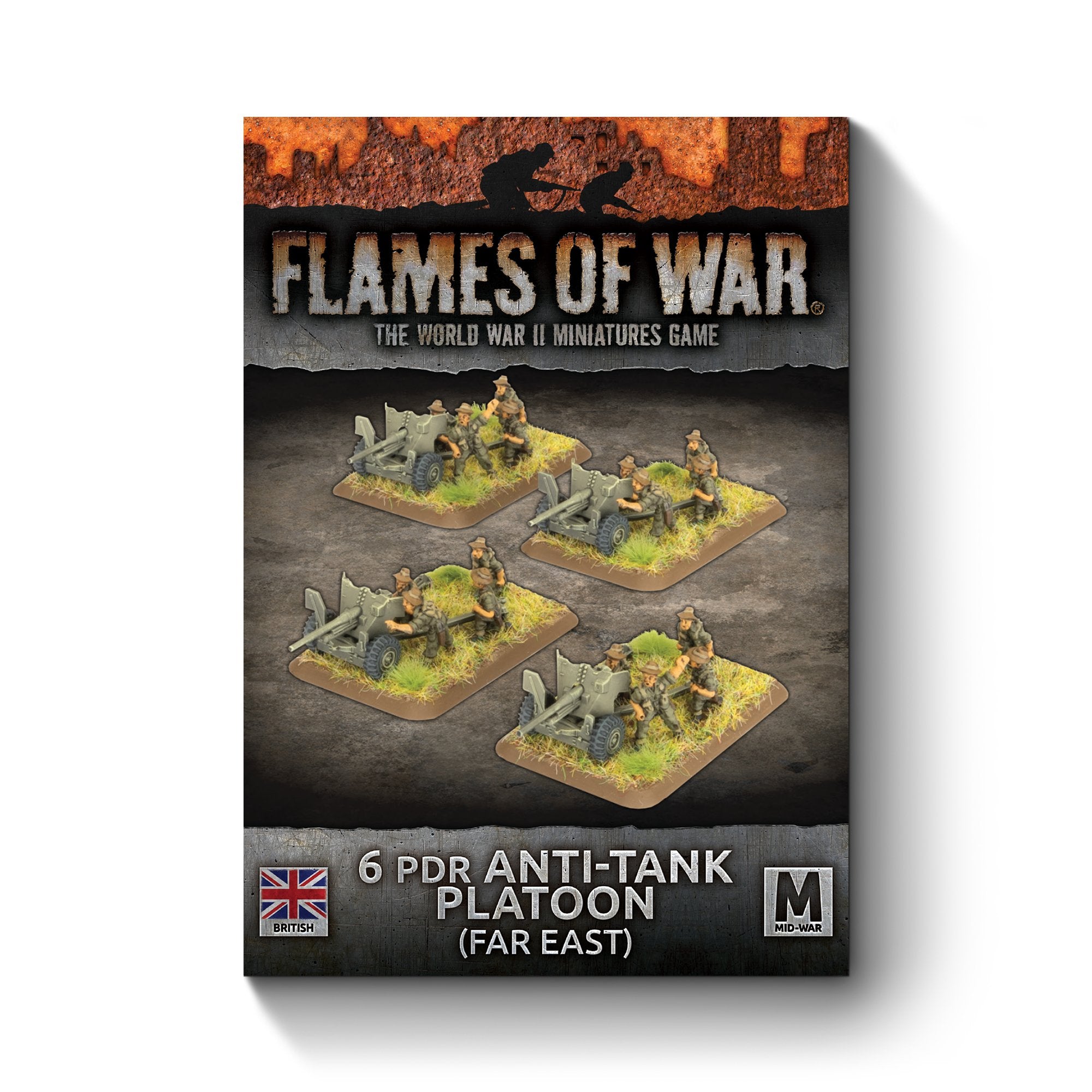6pdr Anti-tank Platoon (Far East) (x4)