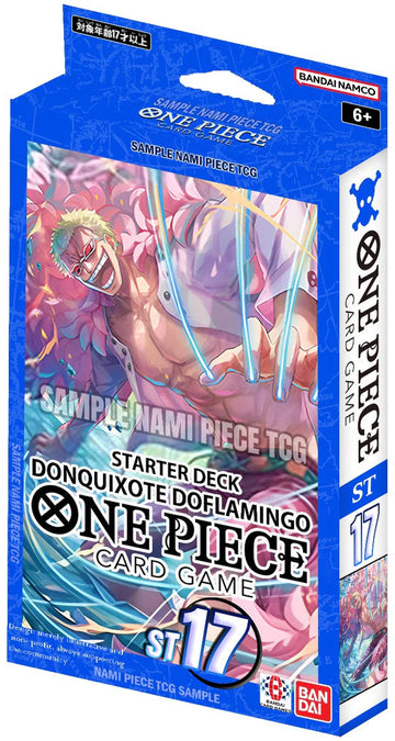 One Piece: BLUE Donquixote Doflamingo Starter Deck (ST-17)
