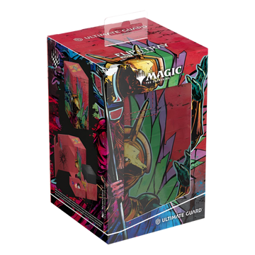 Ultimate Guard - Flip'n'Tray XenoSkin - 100+ Deck Case - Magic: The Gathering - Aetherdrift - Hazoret, Godseeker